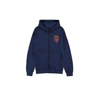 DIFUZED Marvel Thor Sweat à Capuche Zip pour Homme et Garçon Coupe Droite Bleu S