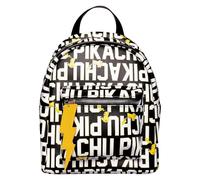 Difuzed Mini sac à dos unisexe avec inscription Pokemon-Pikachu, multicolore, taille unique, multicolore, One Size