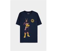 Difuzed My Hero Academia - Navy All Might Quote - T-Shirt Homme (L)