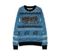 Difuzed Naruto : Christmas Jumper Sweater Ugly Multicolor (Pull Unisexe Taille Moyen)