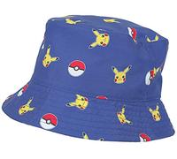 Difuzed Pika & Pokeball All-Over Bob, Bleu, Taille Unique Homme