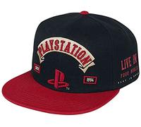 Difuzed Playstation Casquette De Baseball Since 1994 Biker Logo Nouveau Officiel Noir Taille Unique