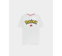 Difuzed POKÉMON - Logo CORE - Oversized Men's Short Sleeved T-Shirt XL White