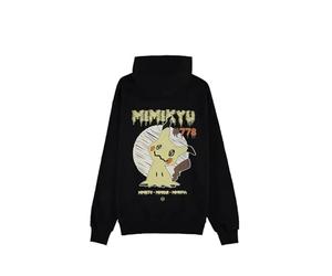 Difuzed Pokémon Mimikyu Zipper Black Sweat à Capuche Unisexe, Noir, XL