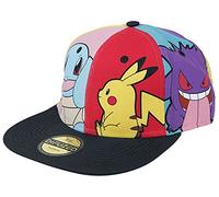 Difuzed Pokémon Personnages Unisexe Casquette Multicolore One Size 100% Polyester