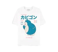 Difuzed Pokemon - Ronflex #143 - T-Shirt Femme (L)