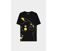 Difuzed Pokemon T-Shirt Pikachu Outline (S)