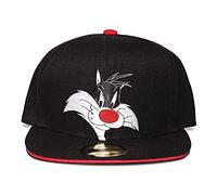 Difuzed Space Jam Sylvester The Cat Casquette de Baseball, Noir, Taille Unique Mixte