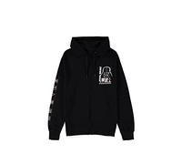 DIFUZED Star Wars - Chandail à Capuchon zippé Dark Vador pour Homme, Coupe Classique, Taille Normale, Taille M