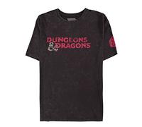Difuzed T-Shirt à Manches Courtes de qualité supérieure pour Enfant Motif Donjons et Dragons, Set Noir., S