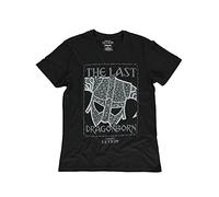 Difuzed The Elder Scrolls - Last Dragonborn T-Shirt Homme, Noir, XXL