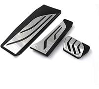 DIGBYS Voiture Couvre-pédales pour BMW 1 2 3 4 Series M3 M4 E87 E90 F20 F21 F30 F32 F36 F80 F82,Antidérapante Couverture Automatique de pédales de Frein de pédale de gaz,A