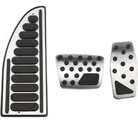 DIGBYS Voiture Couvre-pédales pour Fiat 500 X 500X 2015 2016 2017 2018 2019 2020,Antidérapante Couverture Automatique de pédales de Frein de pédale de gaz
