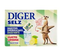 DIGER SELZ digestifs saveur de citron 12 sachets effervescents