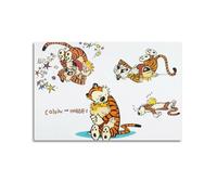 DIGERTECH Calvin Et Hobbes Poster de Calvin - Couverture d'art vintage - Décoration murale pour chambre à coucher, salon - 30 x 45 cm - Sans cadre