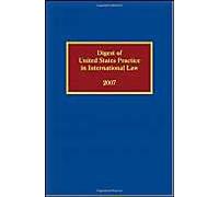 Digest Of United States Practice In International Law 2007