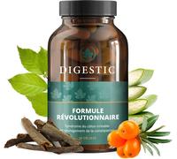 Digestic - Laxatif Contre La Constipation Chronique Et Occasionnelle, Adoucisseur De Selles Pour Le Sci 100% Naturel - 60 Capsules - Nettoie, Detox Purifie Le Colon, Soulage Les Ballonnements Et Les G