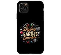 Digging for Earth's Sparkle Gemstone Miner Design Coque pour iPhone 11 Pro Max