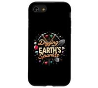 Digging for Earth's Sparkle Gemstone Miner Design Coque pour iPhone SE (2020) / 7/8