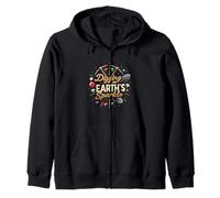Digging for Earth's Sparkle Gemstone Miner Design Sweat à Capuche