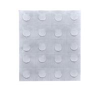 Diggtor Lot de 1000 points adhésifs adhésifs transparents à points ronds pour pour ballons et autocollants