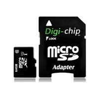 Digi Chip Carte mémoire Micro-SD 64 Go pour Samsung Galaxy A10, A20, A30, A40, A50, A60, A70, A90, A10s, A20s, A30s, A50s, A70s, M10s, M30s