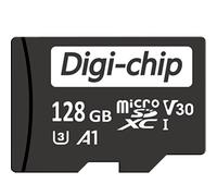 Digi-Chip Carte mémoire micro SD pour téléphones portables Samsung Galaxy A15, Samsung A25 Classe 10 UHS-1 128 Go