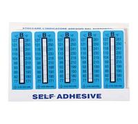 Digi-Sense AO-09035-06 Étiquette de température verticale 10 points 171-261°F/77-127°C; 10/Pk