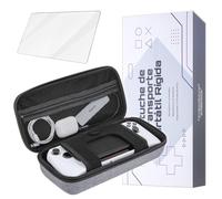 Digi-Tatoo Étui de transport rigide pour ROG Ally et accessoires, étui pour ROG Ally - Antichoc, antidérapant et anti-rayures (gris)