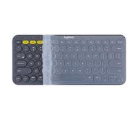 Digi-Tatoo Housse de clavier pour clavier Logitech K380 Multi-Device Bluetooth Keyboard/Pebble Keys 2 K380S Keyboard - Protection de clavier en silicone transparent