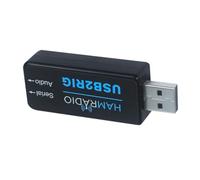 DIGI2RIG Carte son USB pour radio amateur son clair et auditif sur PC et ordinateur portable