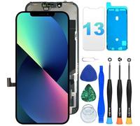 DIGI4U Écran LCD pour iPhone 13, 6.1 Pouces 3D Touch Face ID TrueTone FHD Écran pour iPhone 13 LCD Remplacement avec Kits de Réparation