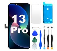 DIGI4U Écran pour iPhone 13 Pro LCD, 6,1 Pouces FHD True Tone Display Face ID Écran Tactile 3D de Remplacement pour iPhone 13 Pro avec kit de réparation