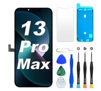 Digi4U Écran pour iPhone 13 Pro Max LCD, 6,7" 3D Touch True Tone Face ID écran pour iPhone 13 Pro Max Display Digitizer Kit de réparation