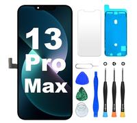 DIGI4U Écran pour iPhone 13 Pro Max LCD, 6,7 Pouces FHD True Tone Display Face ID Écran Tactile 3D de Remplacement pour iPhone 13 Pro Max avec kit de réparation