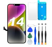 Digi4U Écran pour iPhone 14 LCD, 6,1" 3D Touch True Tone Face ID écran pour iPhone 14 Display Digitizer Kit de réparation