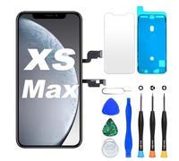 DIGI4U Écran pour iPhone XS Max LCD,6,5 Pouces Écran de Remplacement Compatible avec Face ID & 3D Touch, Kit Complet de Réparation