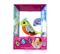 DIGIBIRDS Oiseau Intéractif Qui Siffle et Chante, Réagit au Toucher et A la Voix, Couleur Aléatoire, Jouet pour Enfant, Dès 5 Ans