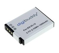 digibuddy 8004412 Batterie Li-ION pour Nikon EN-EL12 Noir