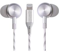 Digibuds Lightning Mifi E¿Couteurs Intra-Auriculaires - Ecouteurs Filaire Avec Connecteur Lightning Pour Apple Iphone Et Ipad, Casque Avec Ca¿Ble En Tissu Tresse¿ Et Micro, Titane[FIL6161564]