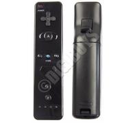 Digibuys - Télécommande Wii Nintendo Manette WiiMote + Dragonne Noir Piano.