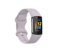 Digicharge Bracelet de Rechange pour Fitbit Charge 5 Bracelet d’activité, Bandes de Sport Classiques pour Femmes Hommes, Choix de Couleurs et de Tailles, Bracelet de Sport, Petit Grand