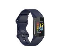 Digicharge Bracelet de Rechange pour Fitbit Charge 5 Bracelet d’activité, Bandes de Sport Classiques pour Femmes Hommes, Choix de Couleurs et de Tailles, Bracelet de Sport, Petit Grand