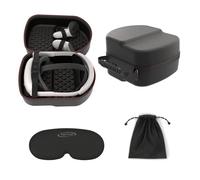Digicharge Étui de Transport Rigide Housse pour Meta Quest 3S / 3S Xbox Edition/Quest 3 / Quest 2 avec Sangle Élite et Sangle Élite Batterie, Étui pour Casque Oculus Quest 2 VR et Contrôleurs