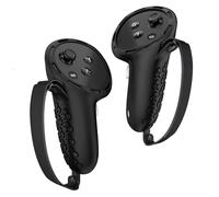 Digicharge Housse de protection en silicone pour manette Meta Quest 3S / 3S Xbox edition/Quest 3 Touch - pour MetaQuest 3 VR - Manchon de protection en silicone anti-chute avec dragonne réglable