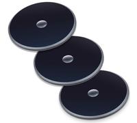 Digicharge Lot de 3 disques adhésifs de montage pour tableau de bord pour support de téléphone et GPS Garmin/TomTom | 80 mm de large et 8,3 cm de diamètre 3M VHB autocollant 3 pièces