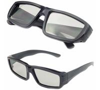 Digicharge Lot de 5 lunettes 3D passives polarisées universelles - compatibles RealD, Samsung, Sony, LG