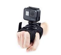 Digicharge Main Gant Fixation au Poignet, Compatible avec Caméra d'action GoPro Lit Hero Hero13 13 Max 2 Hero12 12 /DJI Osmo Action 5 4 Pro/ Insta360 One/Crosstour Campark Apeman Victure Go Action
