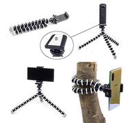 Digicharge Octopus Style Trépied Support pour Téléphone Portable Flexible Ajustable Taille Universel Compatible avec iPhone Samsung Galaxy Edge Note Huawei HTC Sony Xperia Oneplus Google Pixel
