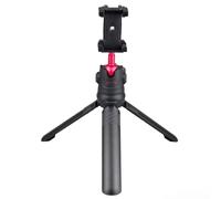 Digicharge Perche à selfie trépied pour téléphone/caméra d'action/appareil photo compatible avec smartphone/GoPro Hero/Insta360/appareils photo numériques et DSLR Gorilla Tri Pod